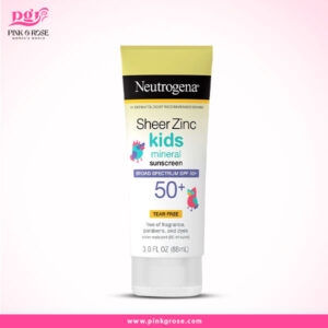 Neutrogena Sheer Zinc Kids Mineral Broad Spectrum SPF 50+ Sunscreen 88ml